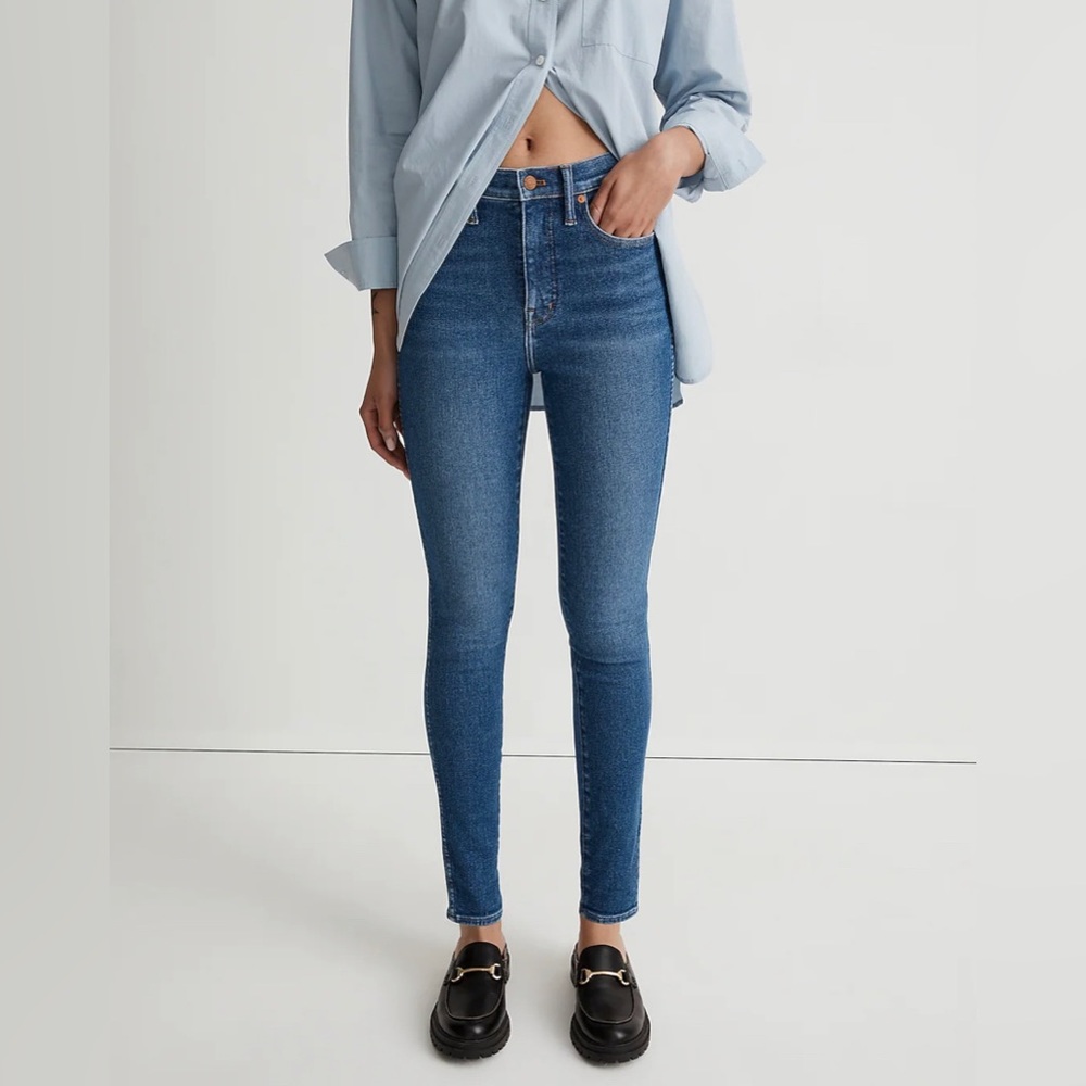 MADEWELL 10” Skinny High-Rise Jeans 🖤